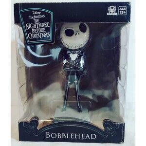 Disney The Nightmare Before Christmas Jack Skellington Bobblehead New in Box